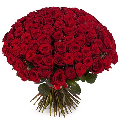 Kemer Florist 101 red roses bouqet